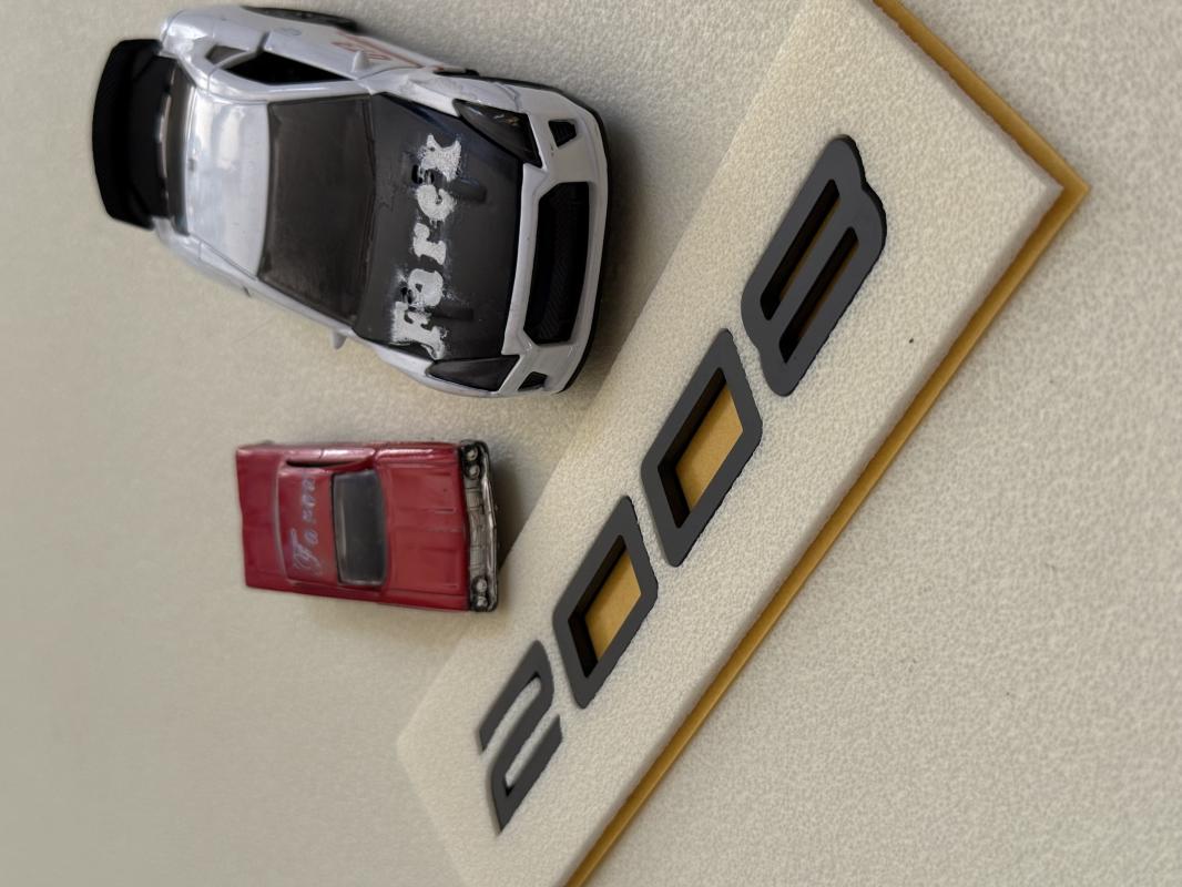 Peugeot 2008 Monogram Bagaj Yazısı 3M 3D ABS