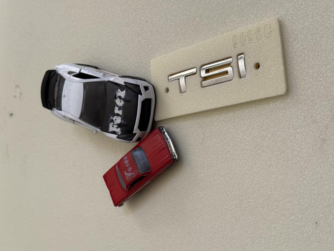 Seat TSI Krom Bagaj Yazısı 3M 3D ABS