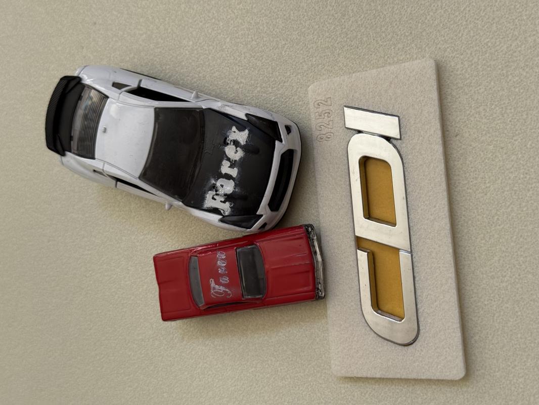 CDI Krom Bagaj Yazısı (Viano,Vaneo,Sprinter,Vito) 3M 3D ABS