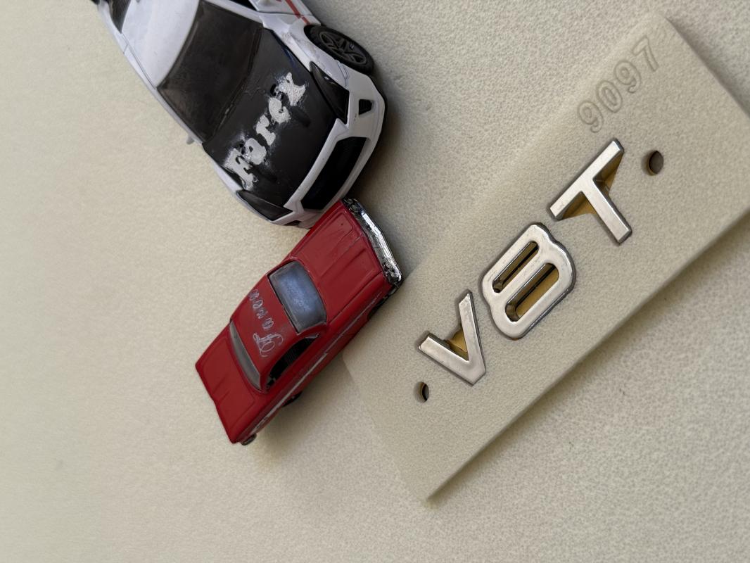 V8T Krom Bagaj Yazısı 3M 3D ABS