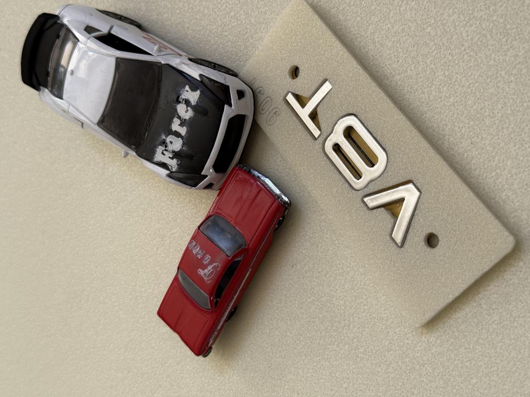 V8T Krom Bagaj Yazısı 3M 3D ABS