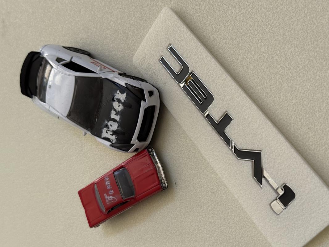 i-Vtec Piano Black Bagaj Yazısı 3M 3D ABS