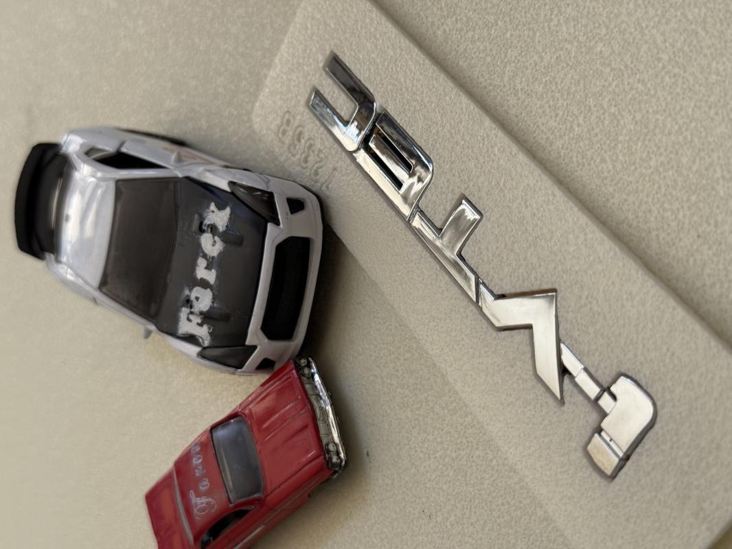 i-Vtec Krom Bagaj Yazısı 3M 3D ABS