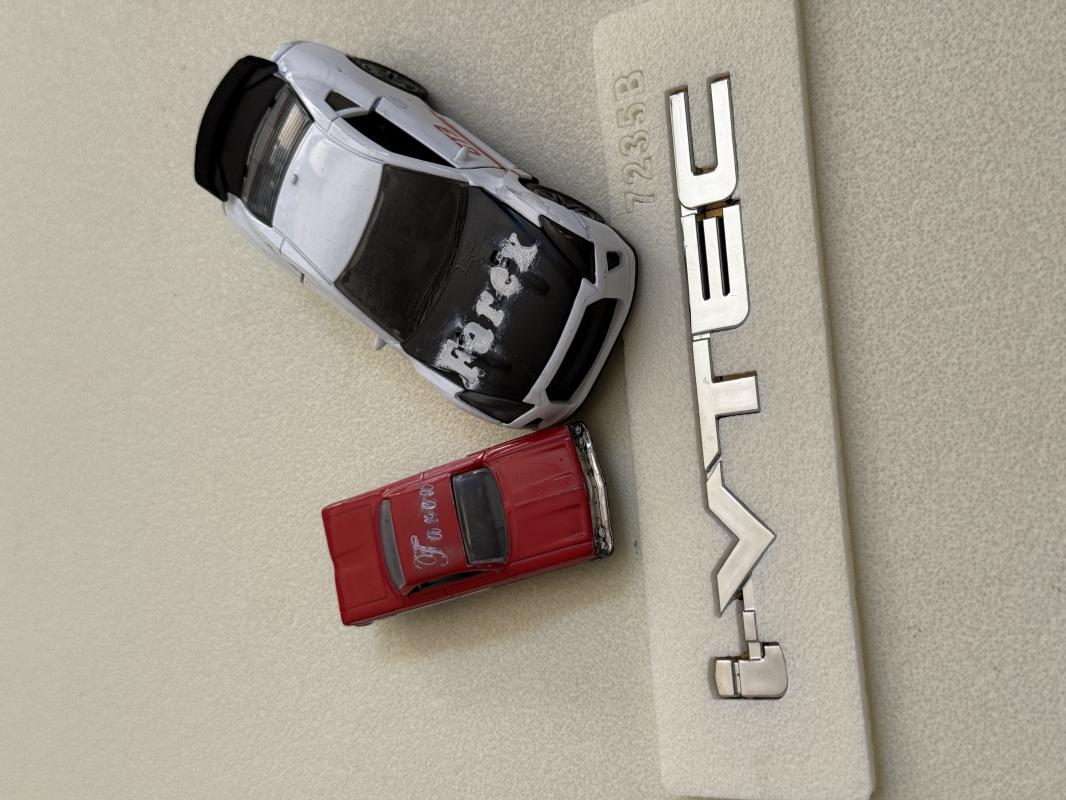 i-Vtec Krom Bagaj Yazısı 3M 3D ABS