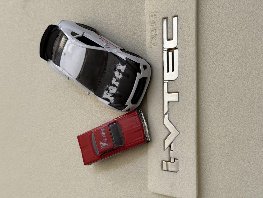 i-Vtec Krom Bagaj Yazısı 3M 3D ABS