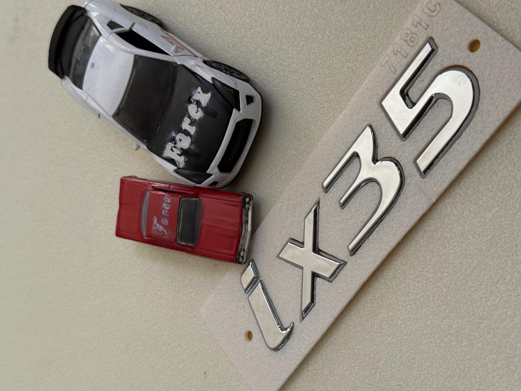 ix35 Krom Bagaj Yazısı 3M 3D ABS