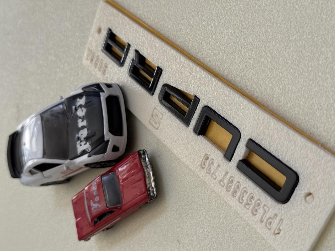 Cupra Piano Black Bagaj Yazısı 3M 3D ABS