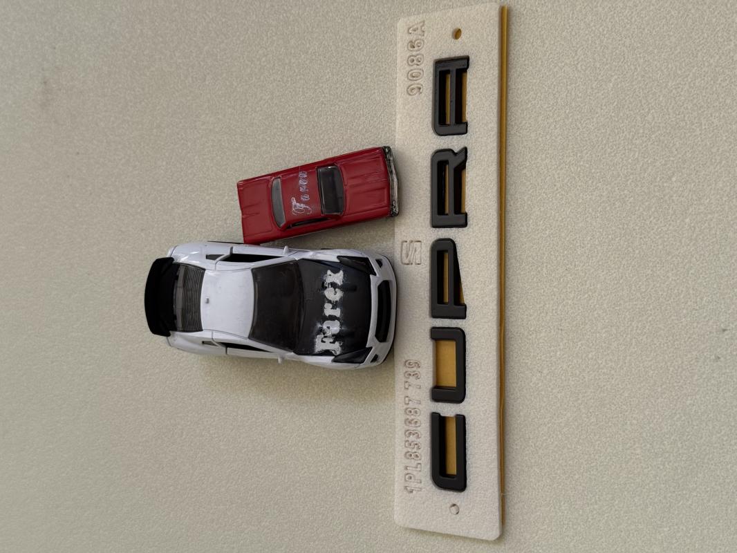 Cupra Piano Black Bagaj Yazısı 3M 3D ABS