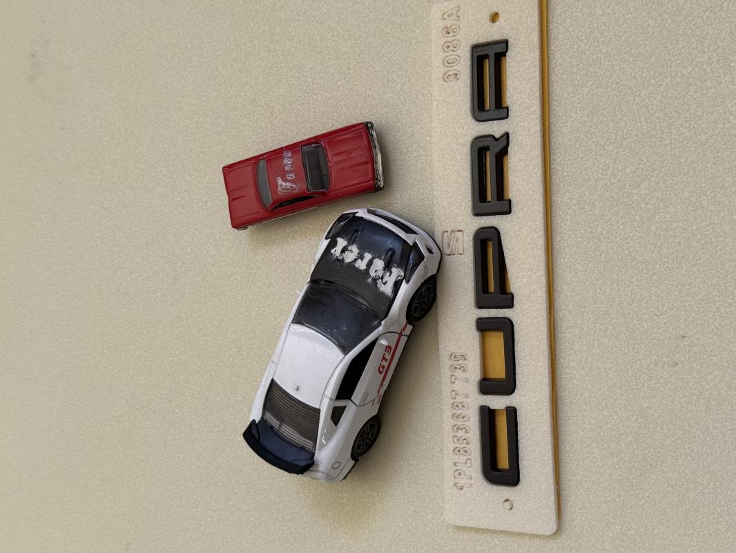 Cupra Piano Black Bagaj Yazısı 3M 3D ABS