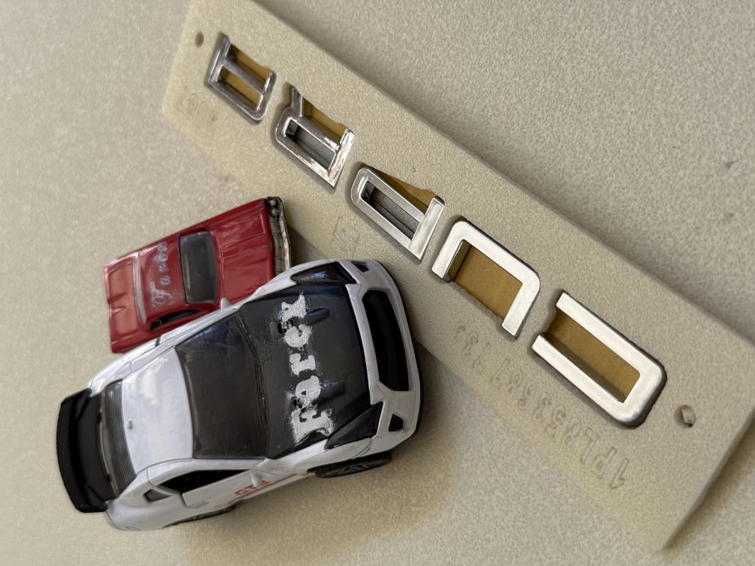 Cupra Krom Bagaj Yazısı 3M 3D ABS