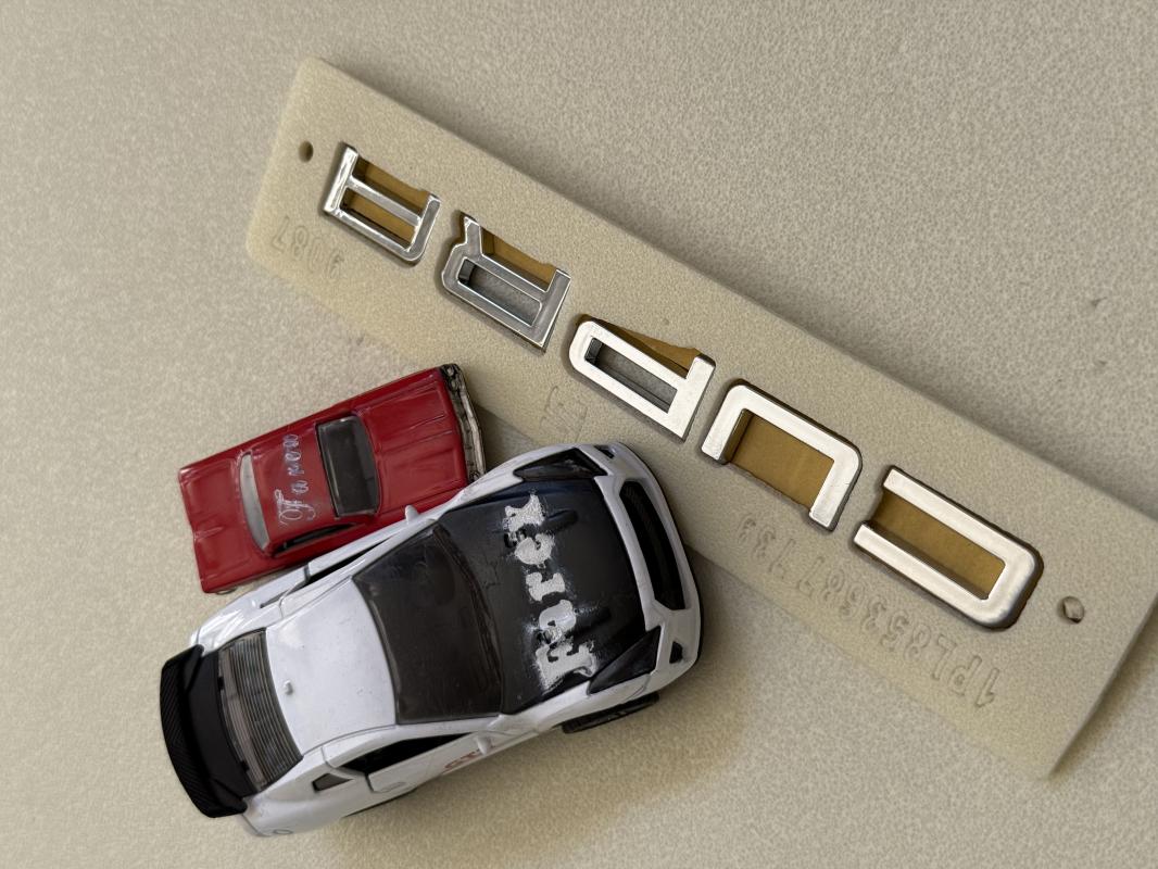 Cupra Krom Bagaj Yazısı 3M 3D ABS