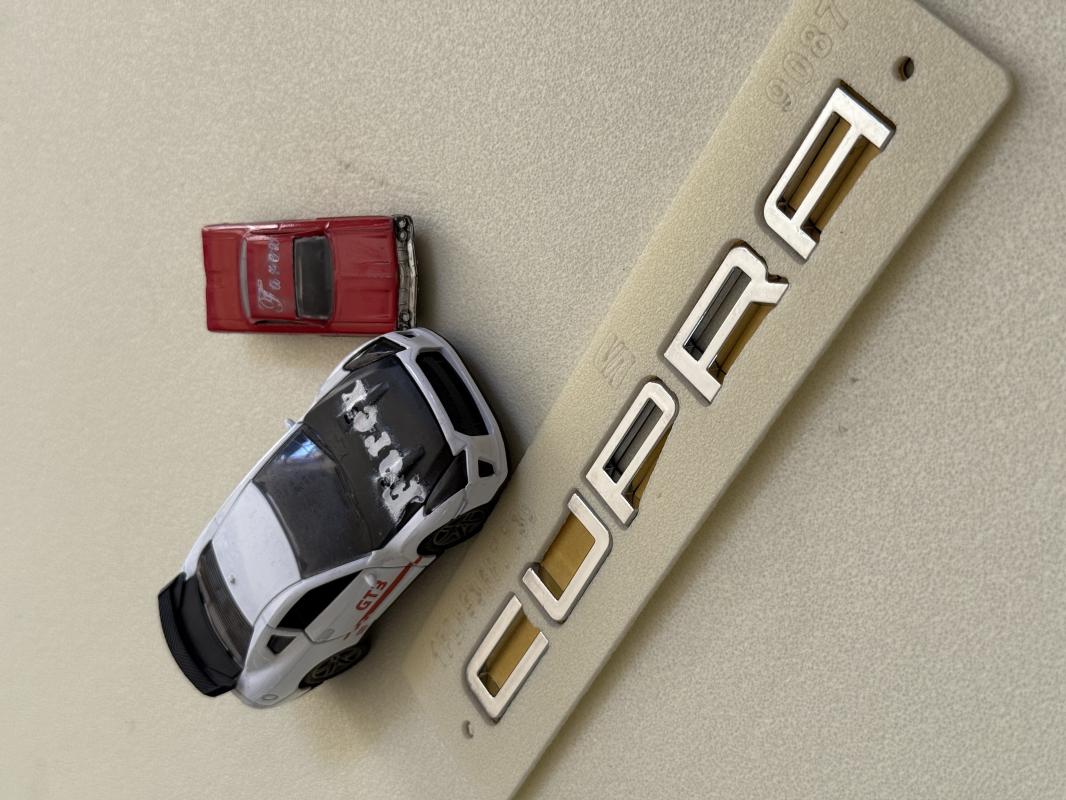 Cupra Krom Bagaj Yazısı 3M 3D ABS