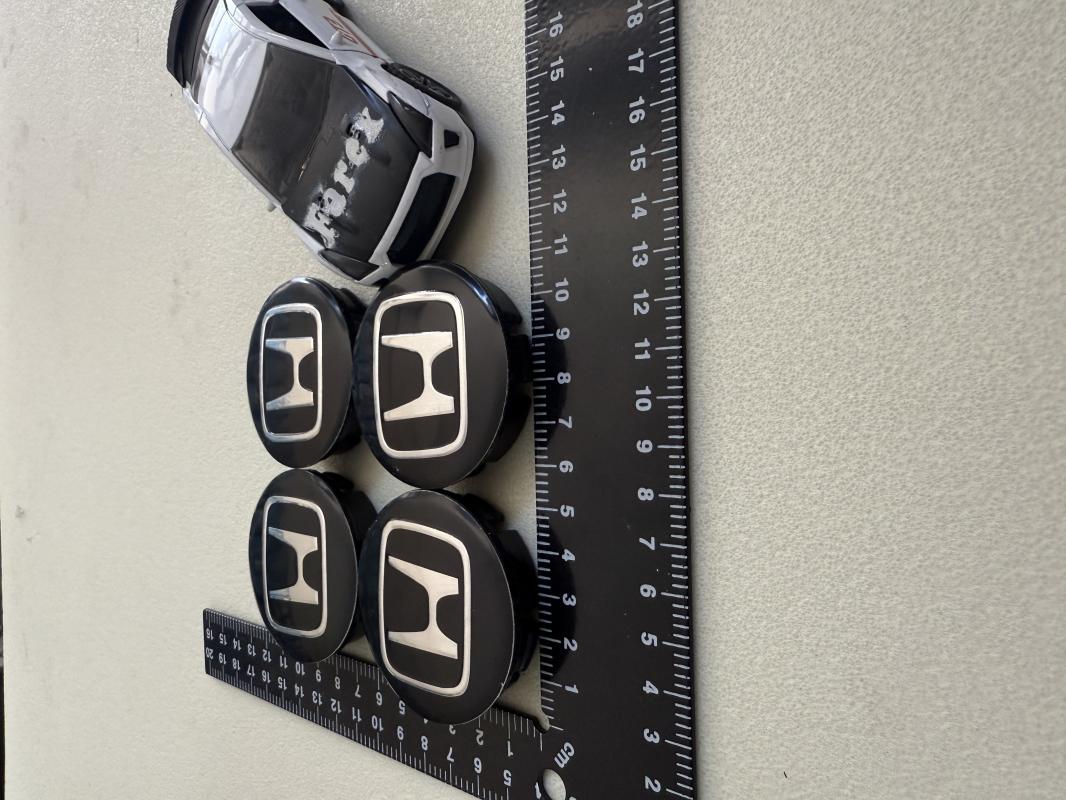 Honda Piano Black Jant Arması Seti 4’lü 3M 3D ABS (56-52mm)