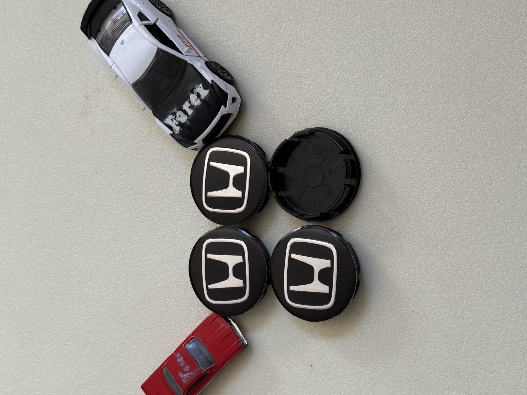 Honda Piano Black Jant Arması Seti 4’lü 3M 3D ABS (56-52mm)