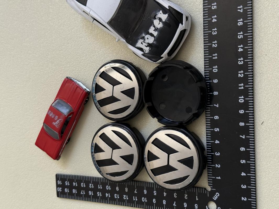 Volkswagen Piano Black Jant Arması Seti 4’lü 3M 3D ABS