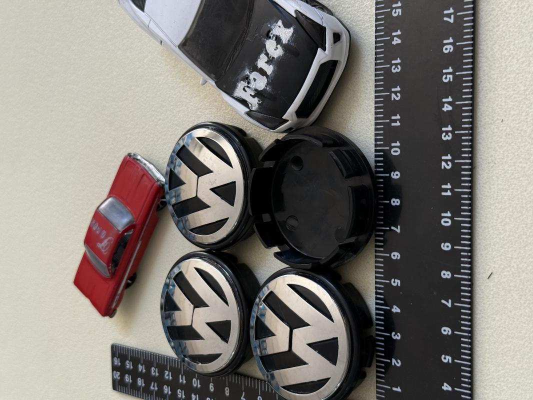 Volkswagen Piano Black Jant Arması Seti 4’lü 3M 3D ABS