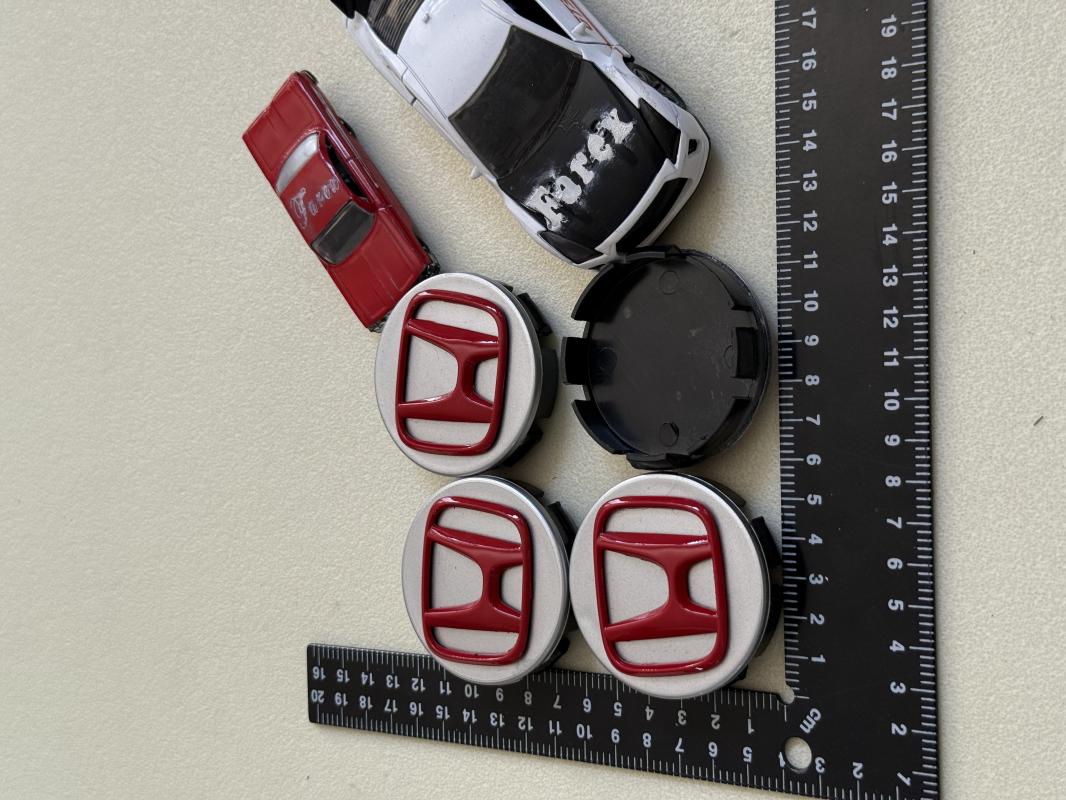 Honda Gri Jant Arması Seti 4’lü 3M 3D ABS (56-52mm)