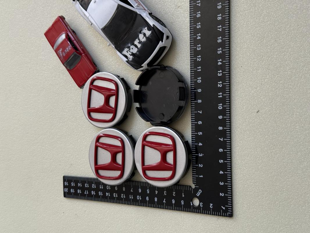 Honda Gri Jant Arması Seti 4’lü 3M 3D ABS (56-52mm)