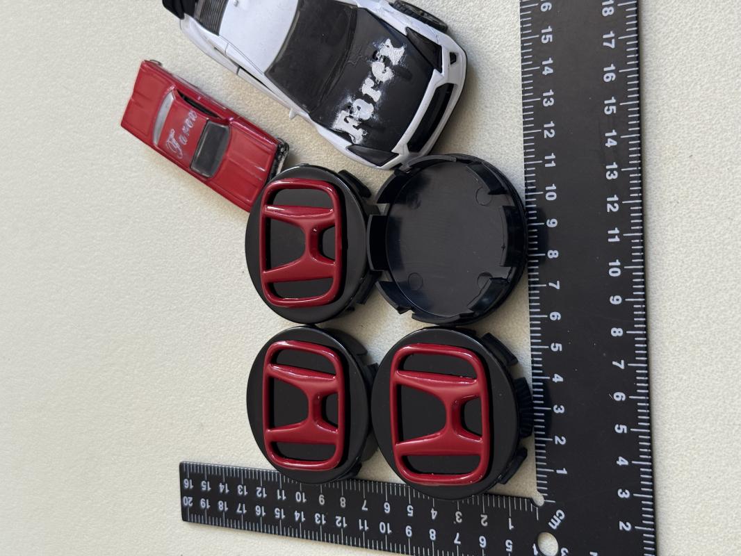 Honda Piano Black Jant Arması Seti 4’lü 3M 3D ABS (56-52mm)