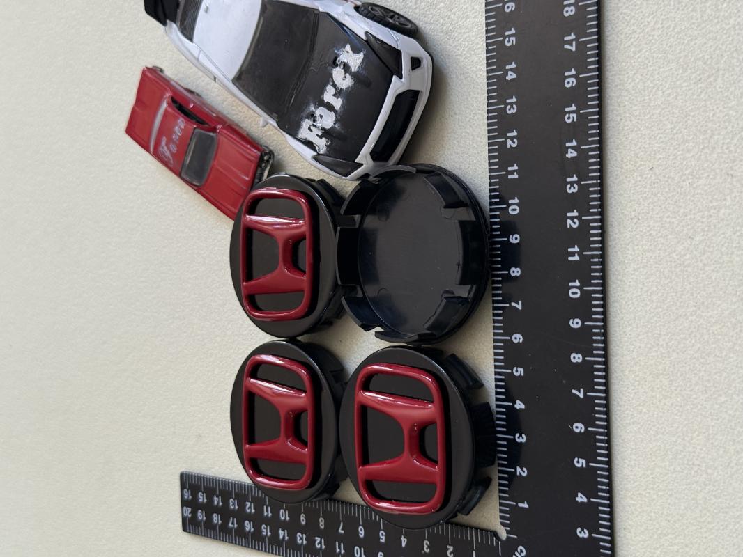 Honda Piano Black Jant Arması Seti 4’lü 3M 3D ABS (56-52mm)