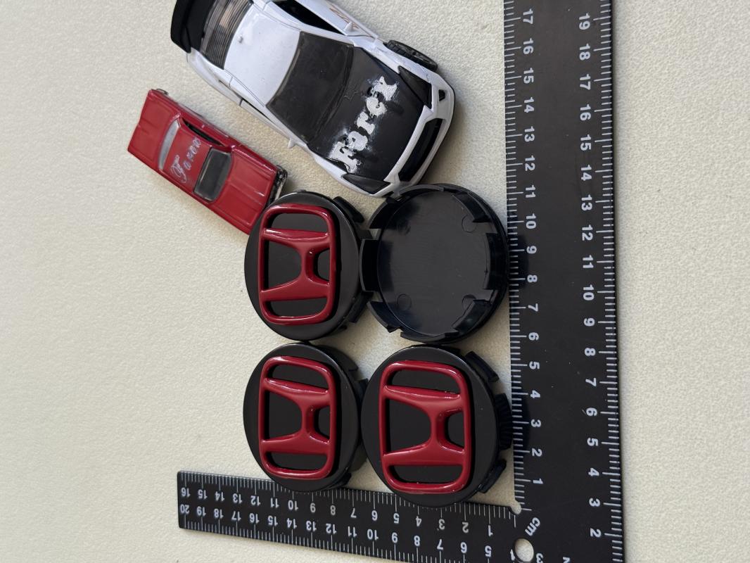 Honda Piano Black Jant Arması Seti 4’lü 3M 3D ABS (56-52mm)