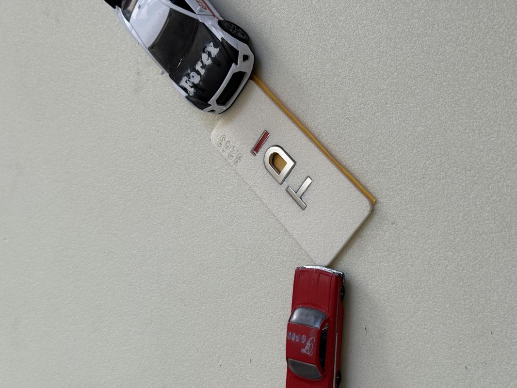 Volkswagen TDI Krom Bagaj Yazısı 3M 3D ABS