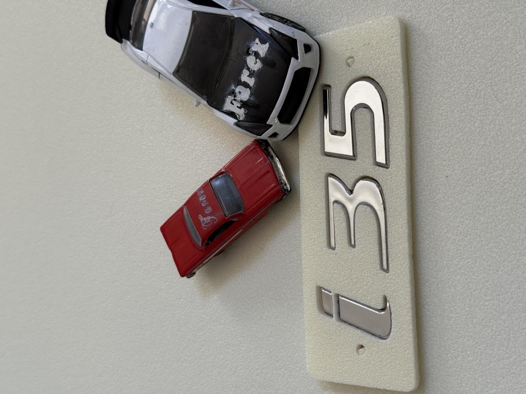 i35 Krom Bagaj Yazısı 3M 3D ABS