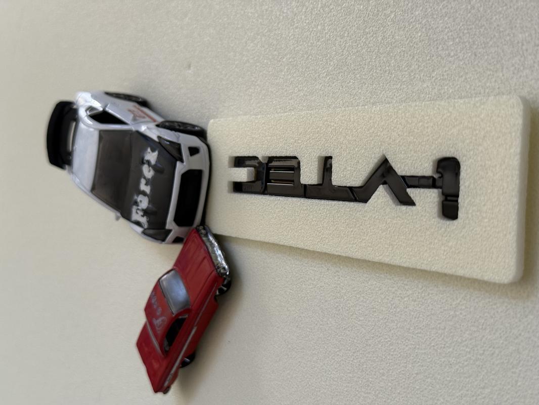 i-Vtec Piano Black Bagaj Yazısı 3M 3D ABS