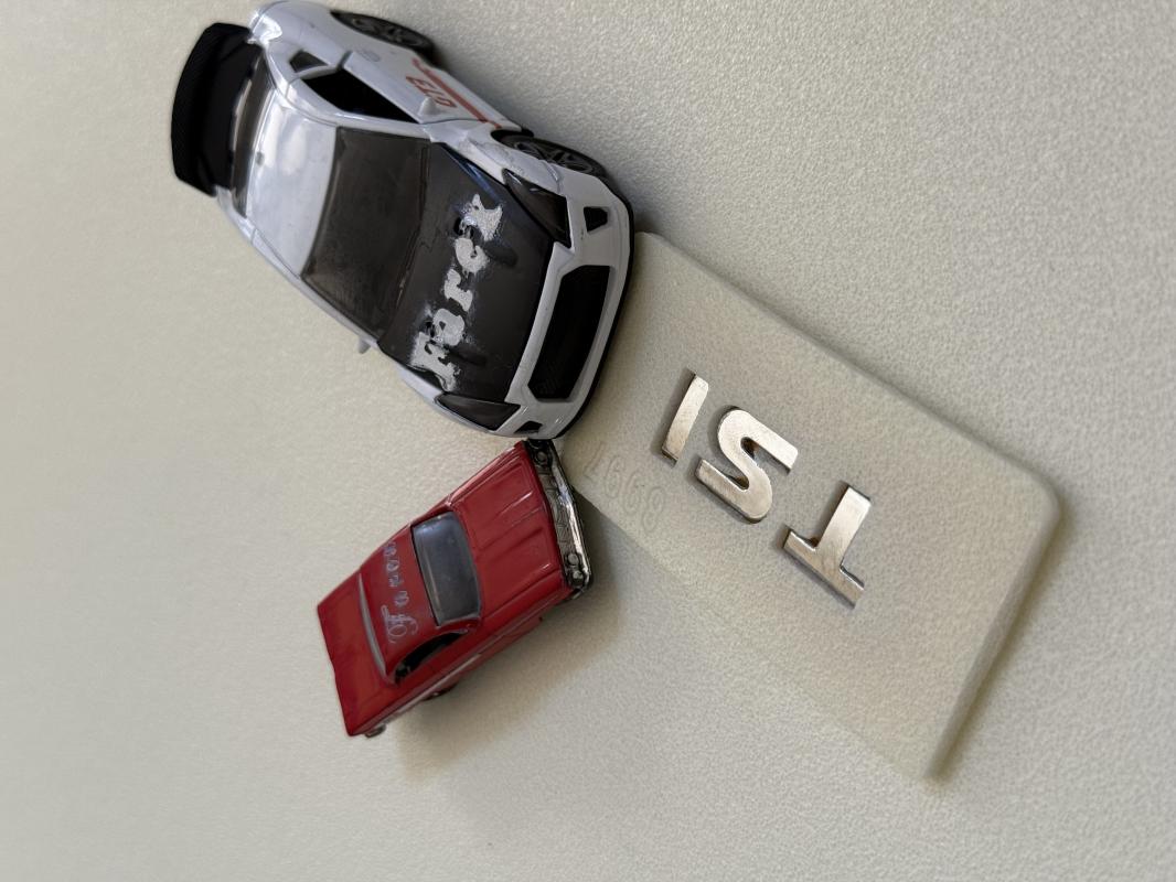 Volkswagen TSI Krom Bagaj Yazısı 3M 3D ABS