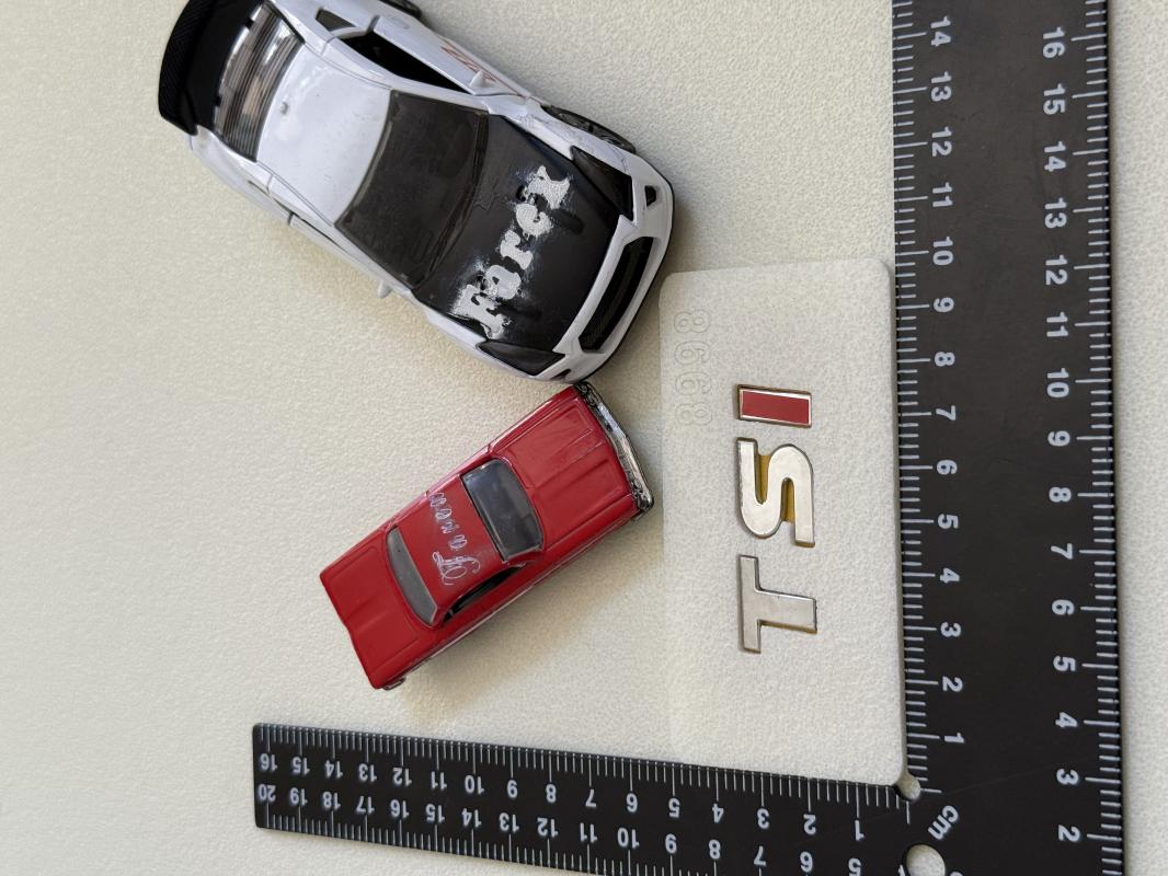 Volkswagen TSI Krom Bagaj Yazısı 3M 3D ABS