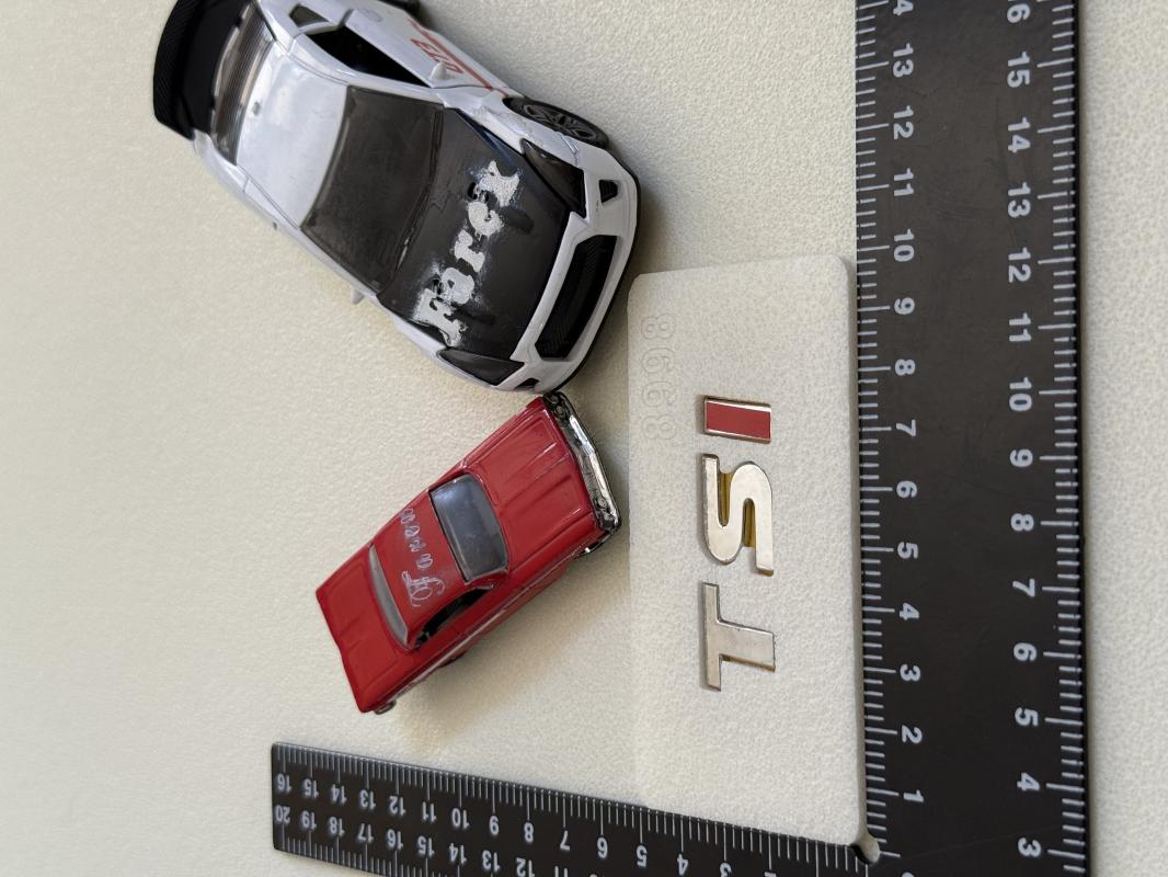 Volkswagen TSI Krom Bagaj Yazısı 3M 3D ABS