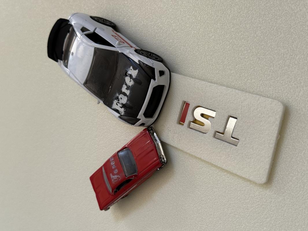 Volkswagen TSI Krom Bagaj Yazısı 3M 3D ABS
