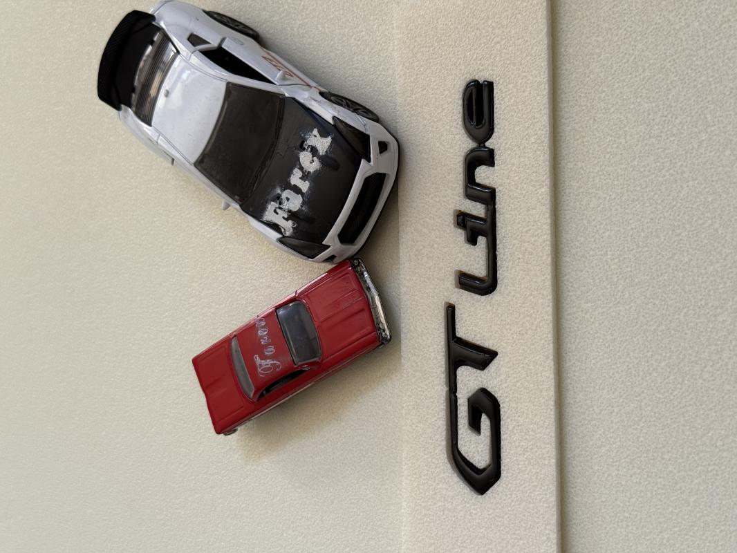 Peugeot GT Line Piano Black Yeni Nesil Bagaj Yazısı 3M 3D ABS