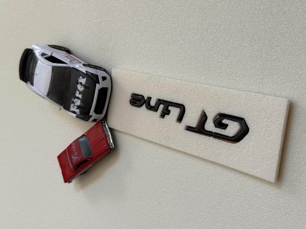 Peugeot GT Line Piano Black Yeni Nesil Bagaj Yazısı 3M 3D ABS