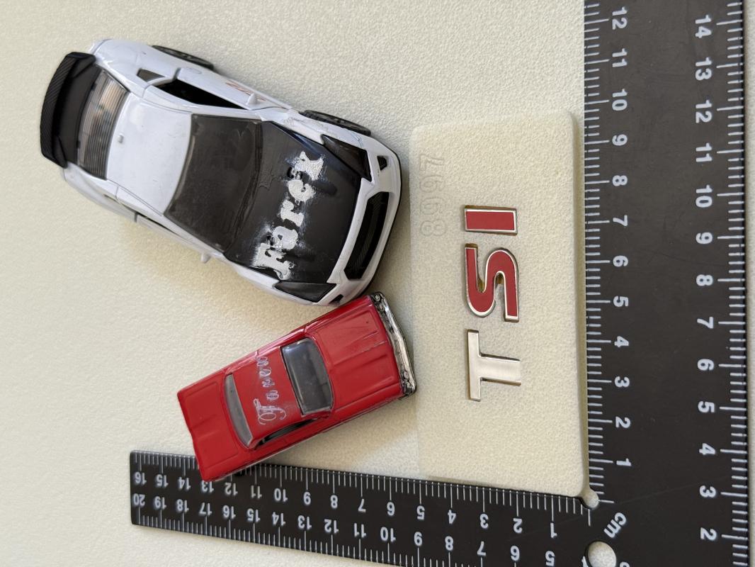 Volkswagen TSI Krom Bagaj Yazısı 3M 3D ABS