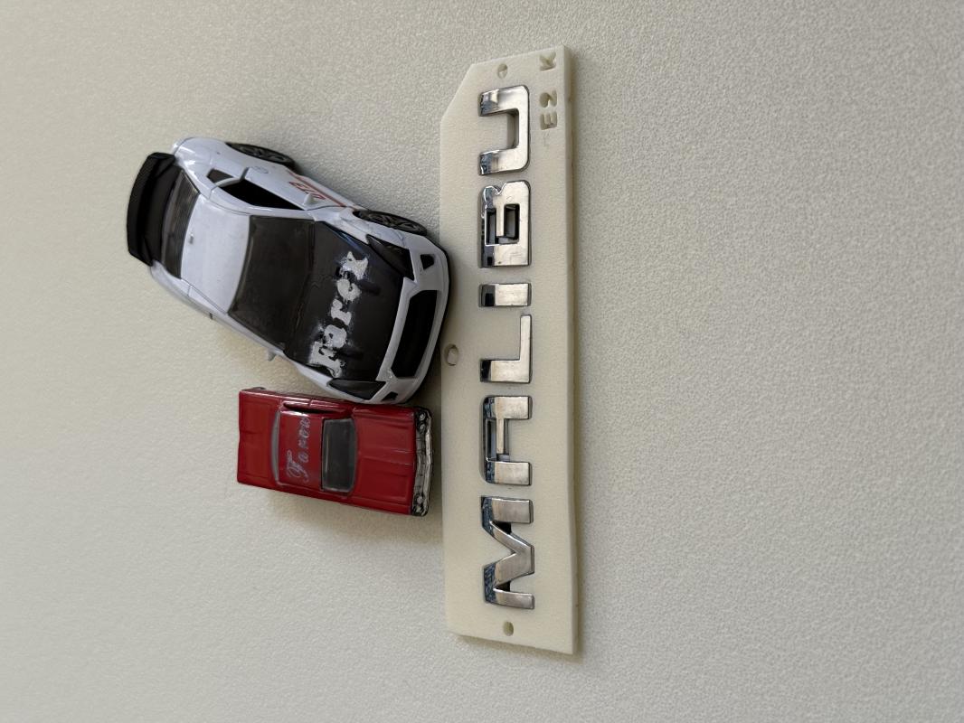 Chevrolet Malibu Krom Bagaj Yazısı 3M 3D ABS