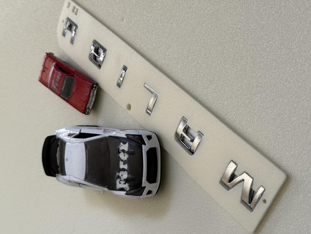 Chevrolet Malibu Yeni Nesil Boşluklu Krom Bagaj Yazısı 3M 3D ABS