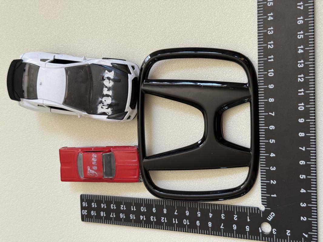 Honda Piano Black Panjur Arması Büyük Boy 3M 3D ABS