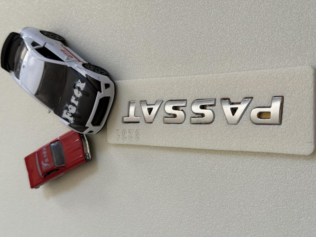 Passat İtalik (Yassı) Model Krom Bagaj Yazısı 3M 3D ABS