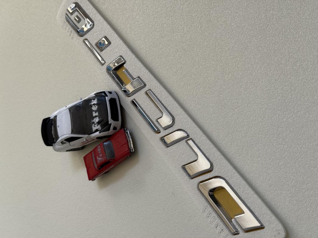 Ducato Krom Bagaj Yazısı 3M 3D ABS