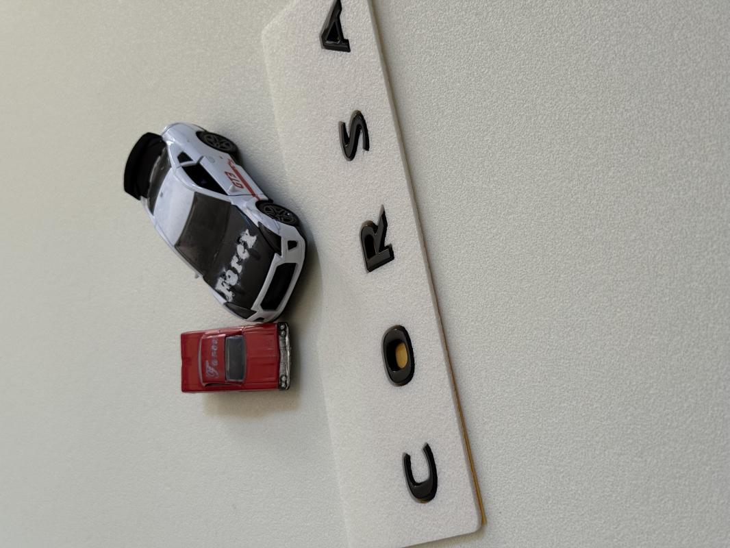 Corsa Boşluklu Piano Black Bagaj Yazısı 3M 3D ABS