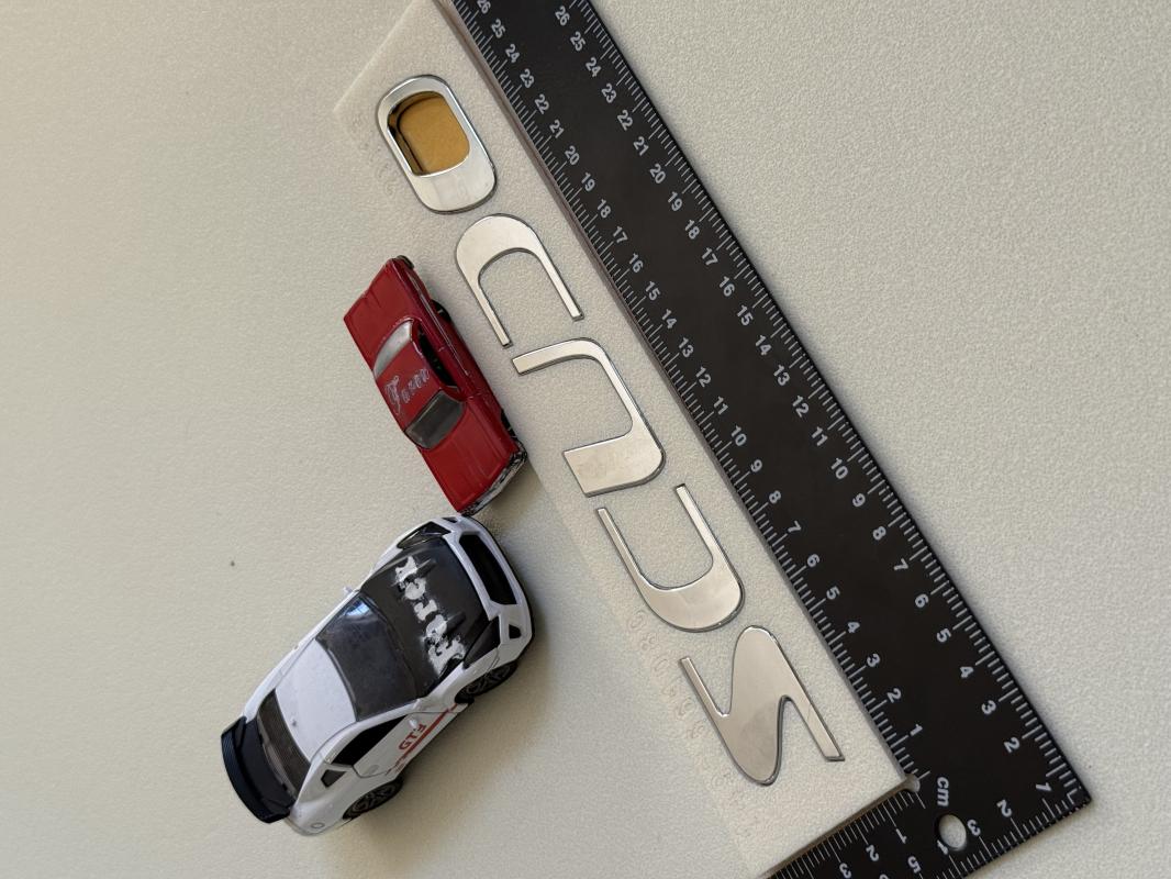 Fiat Scudo Krom Bagaj Yazısı 3M 3D ABS
