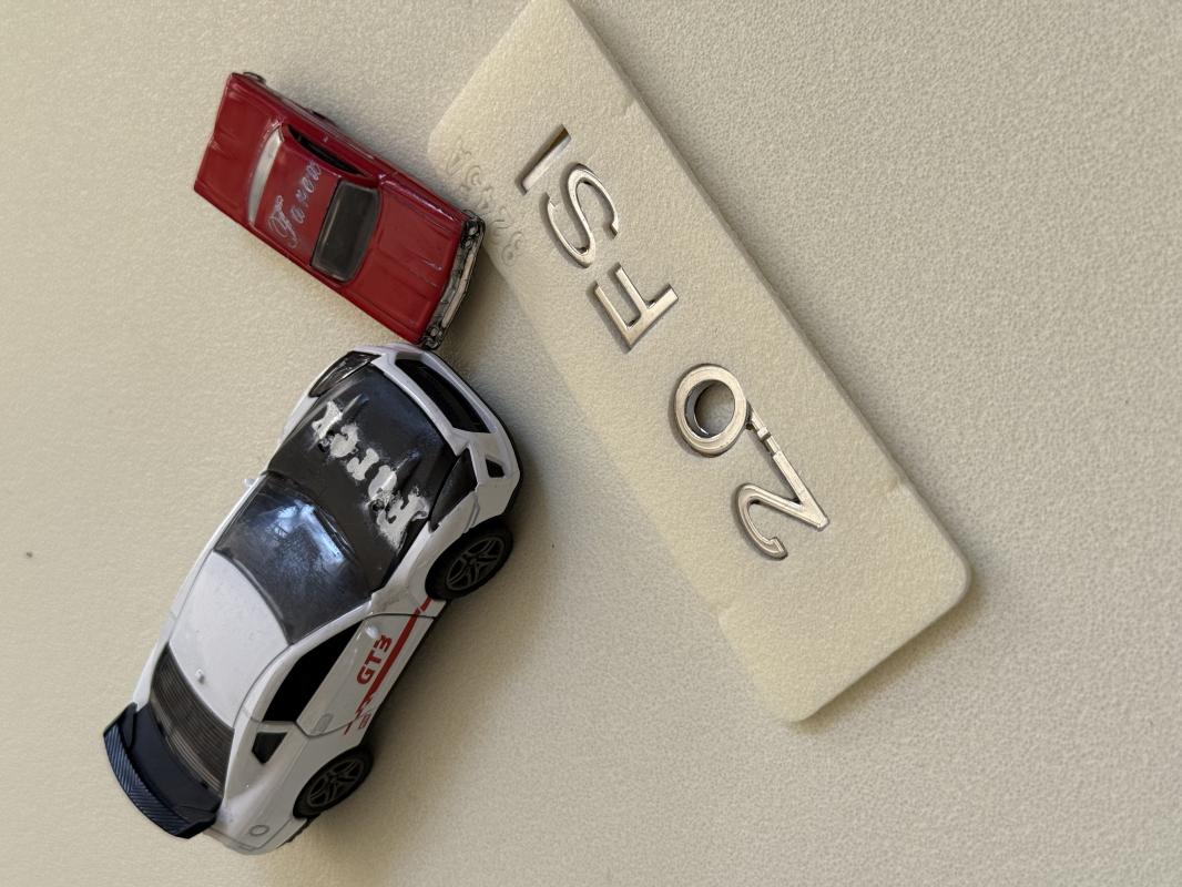 Volkswagen 2.0 FSI Krom Bagaj Yazısı 3M 3D ABS