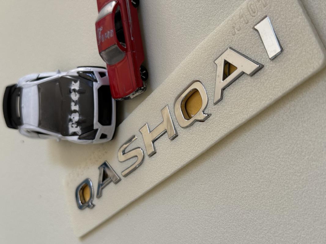 Nissan Qashqai J11 Krom Bagaj Yazısı 3M 3D ABS