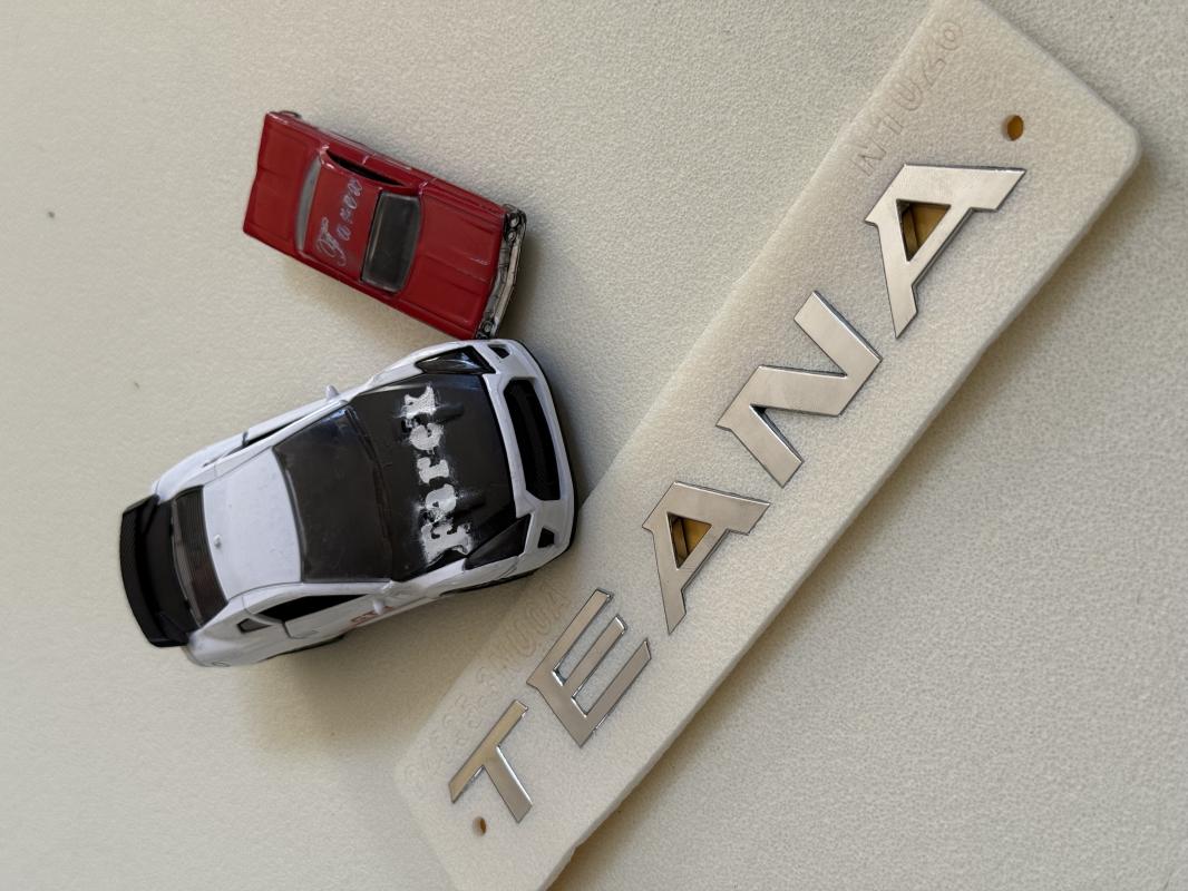 Nissan Teana Krom Bagaj Yazısı 3M 3D ABS