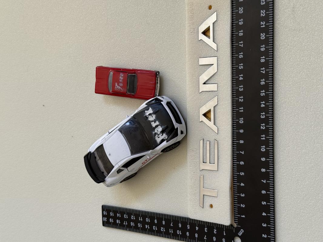 Nissan Teana Krom Bagaj Yazısı 3M 3D ABS