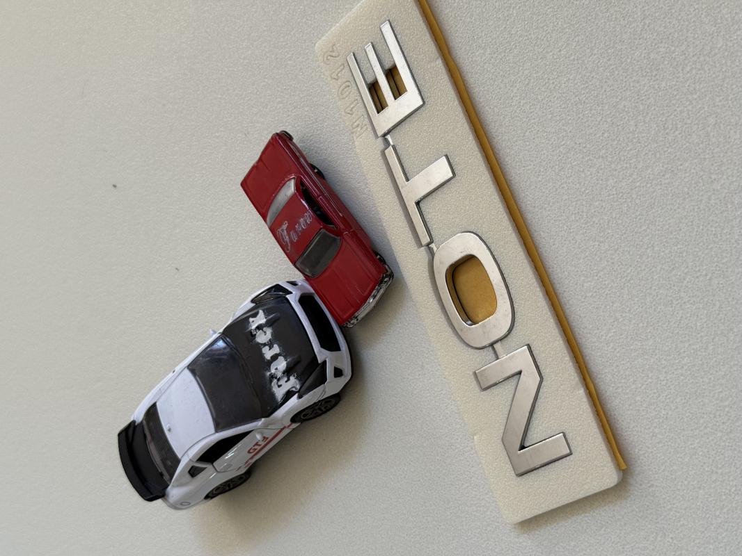 Nissan Note Eski Model Krom Bagaj Yazısı 3M 3D ABS