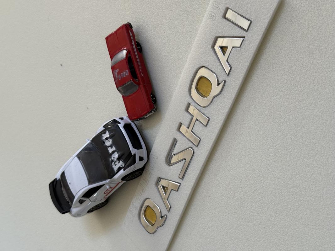 Nissan Qashqai Krom Bagaj Yazısı 3M 3D ABS