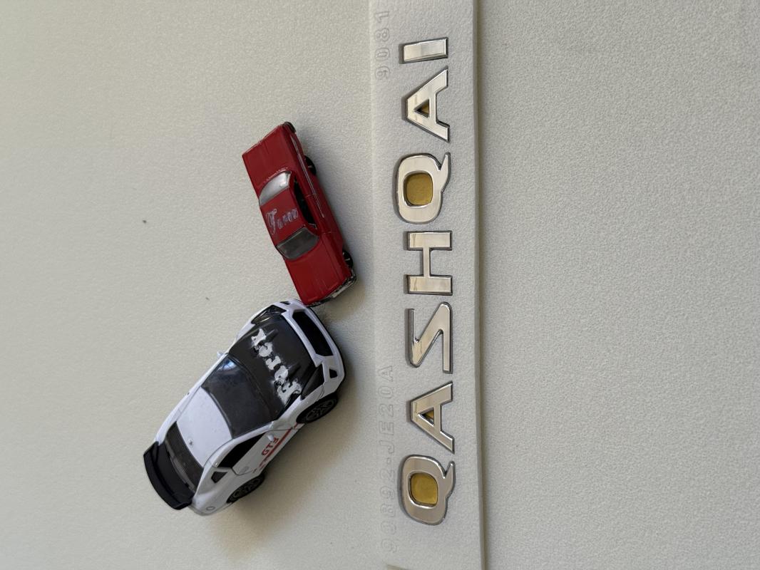 Nissan Qashqai Krom Bagaj Yazısı 3M 3D ABS