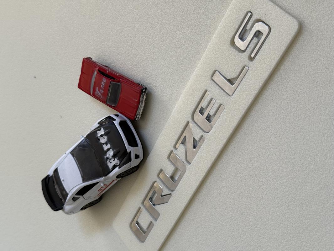 Cruze LS Krom Bagaj Yazısı 3M 3D ABS